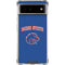 Boise State University Collegiate Text Google Pixel 6 Clear Case